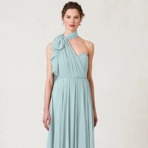 Jenny Yoo Mira Convertible Dress, Ciel Blue